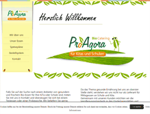 Tablet Screenshot of proagora.de